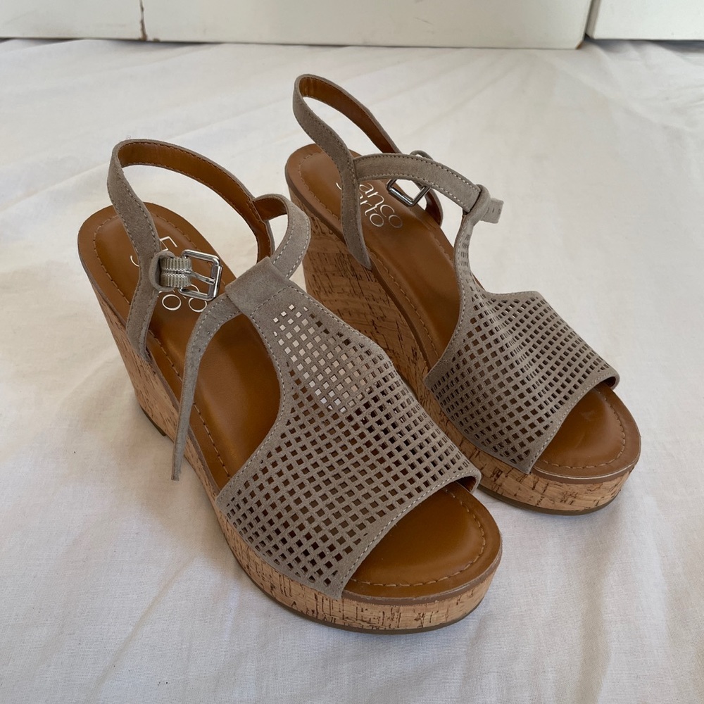 Franco Sarto Wedge sandals 6.5